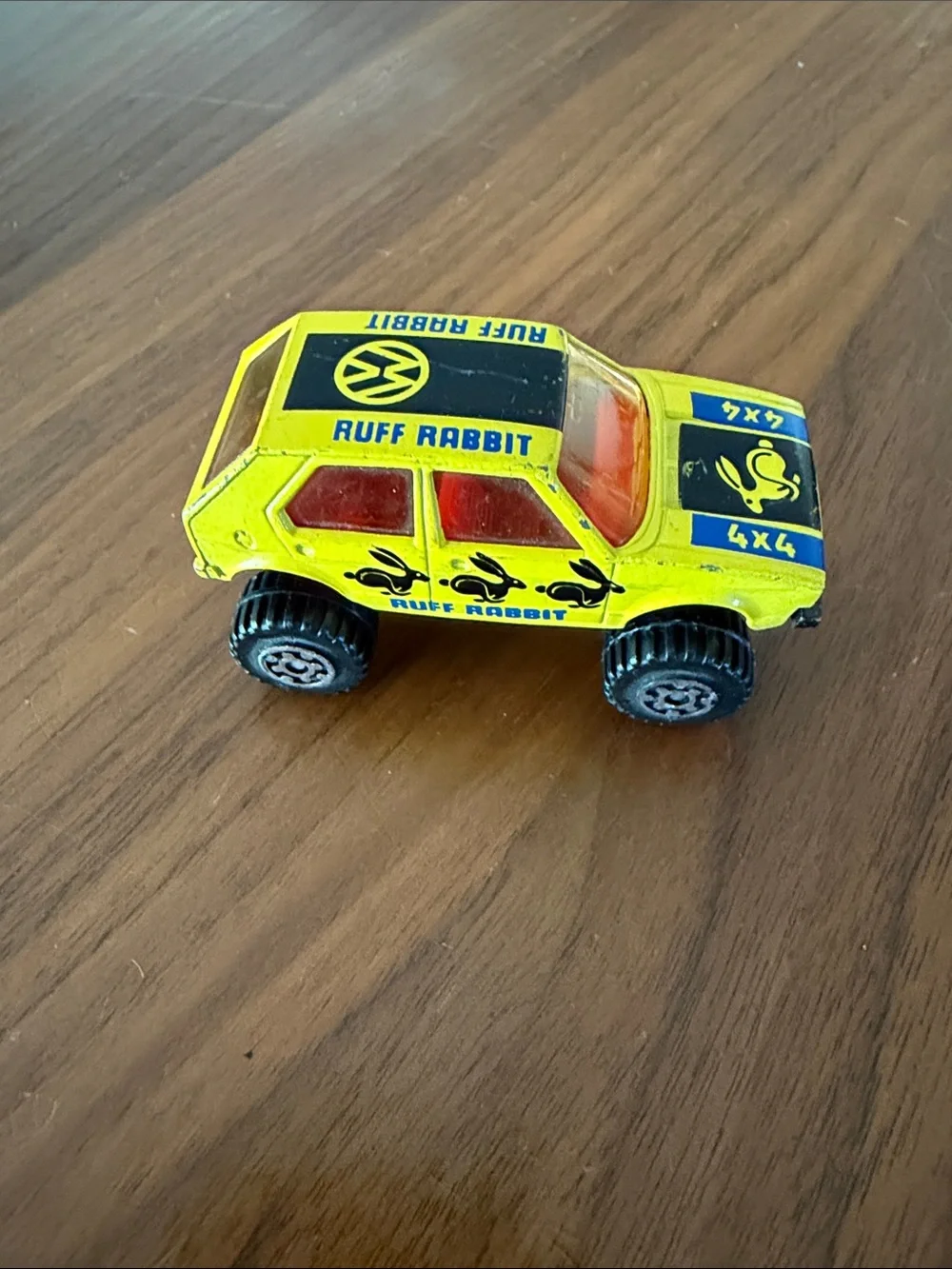 Vintage 1981 Ruff Rabbit Matchbox Car